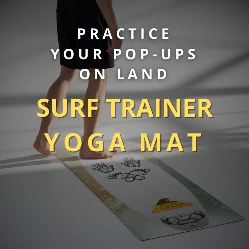Surf Trainer Yoga Mat – Practice Pop Ups On Land